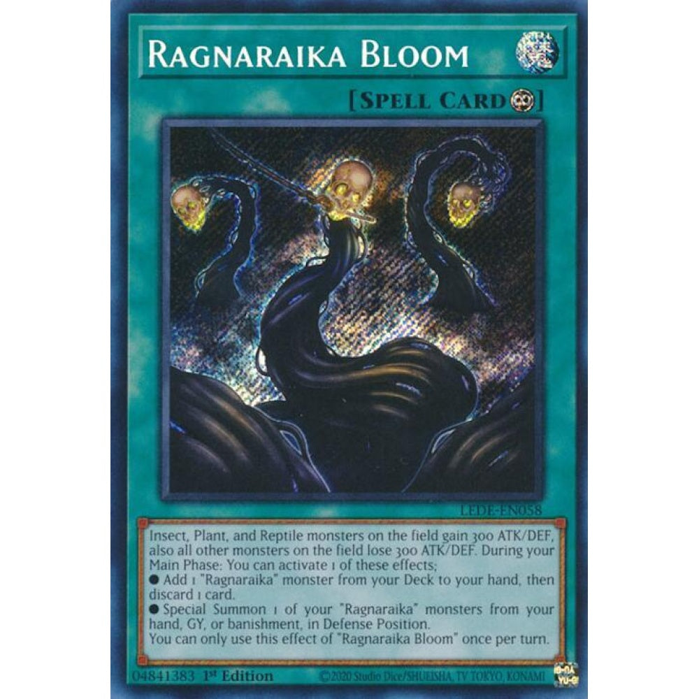 Ragnaraika Bloom LEDE-EN058 Secret Yu-Gi-Oh Legacy of Destruction