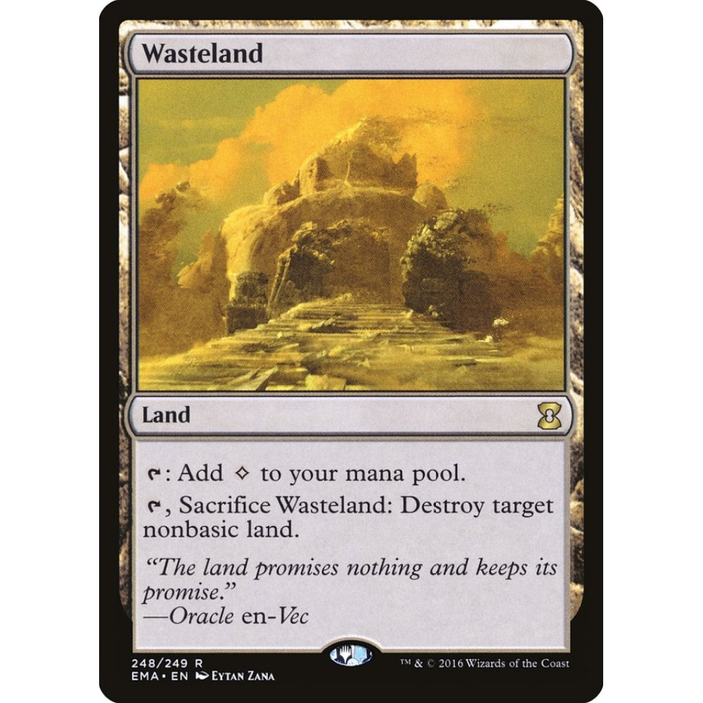 Wasteland rare 248 Magic the Gathering Eternal Masters