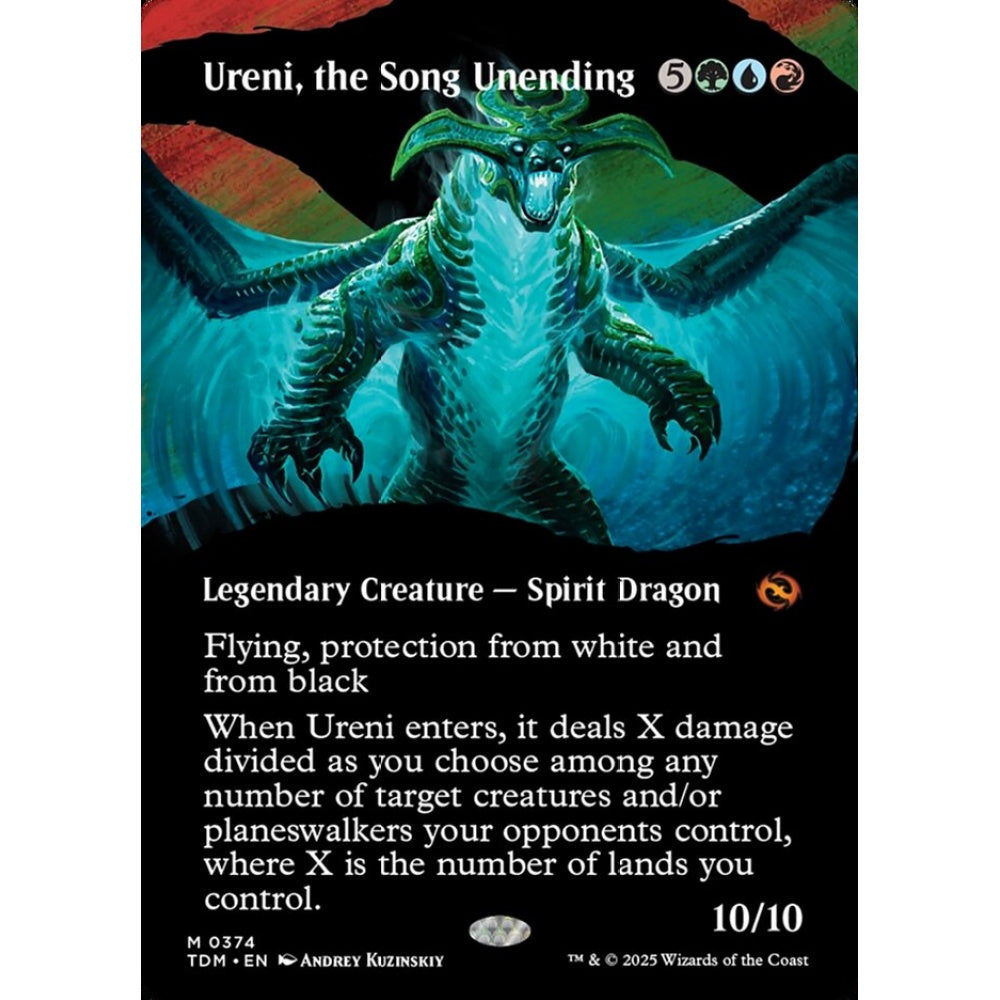 Ureni, the Song Unending mythic 374 Magic the Gathering Tarkir: Dragonstorm