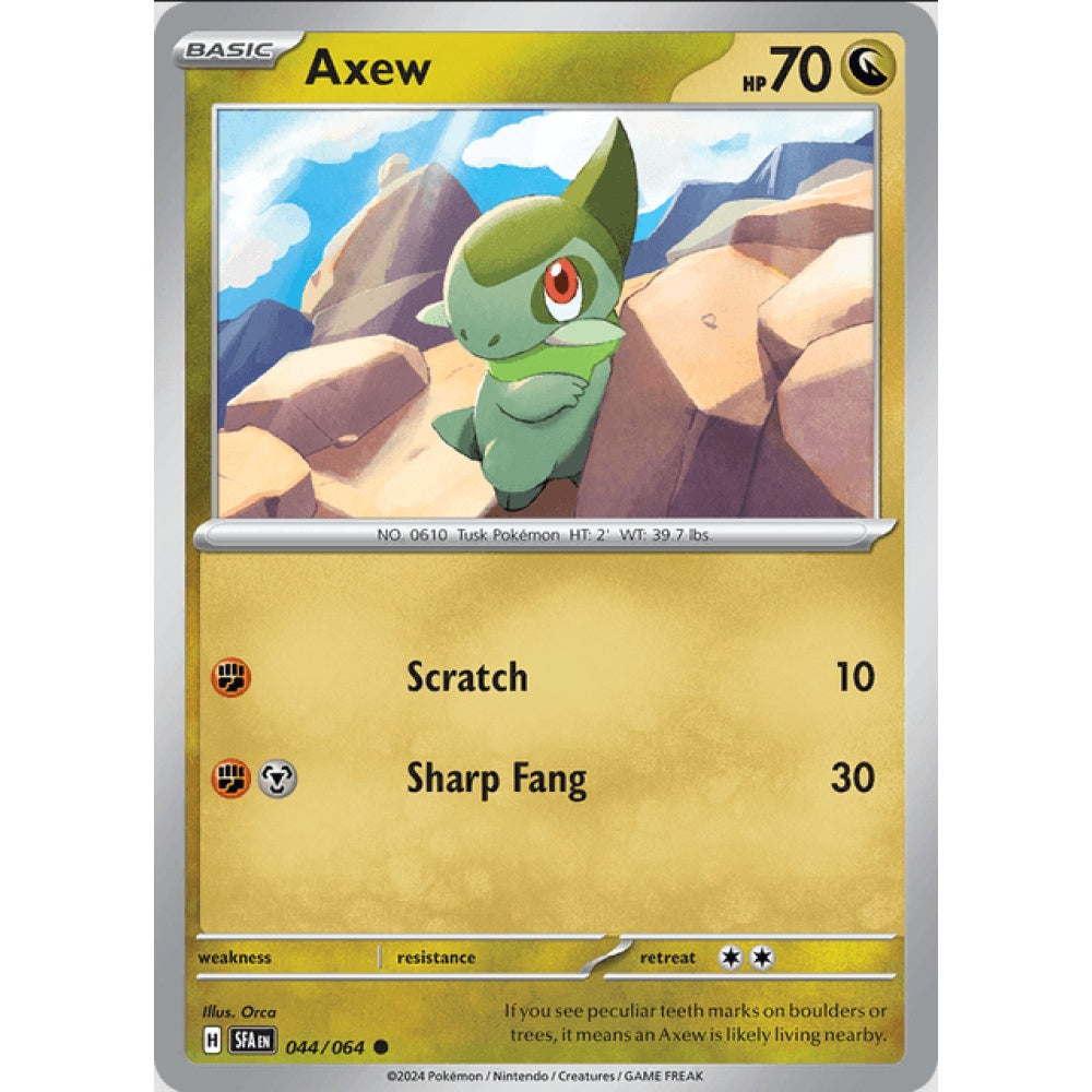 Axew, 044/064, Common, Pokemon, Shrouded Fable