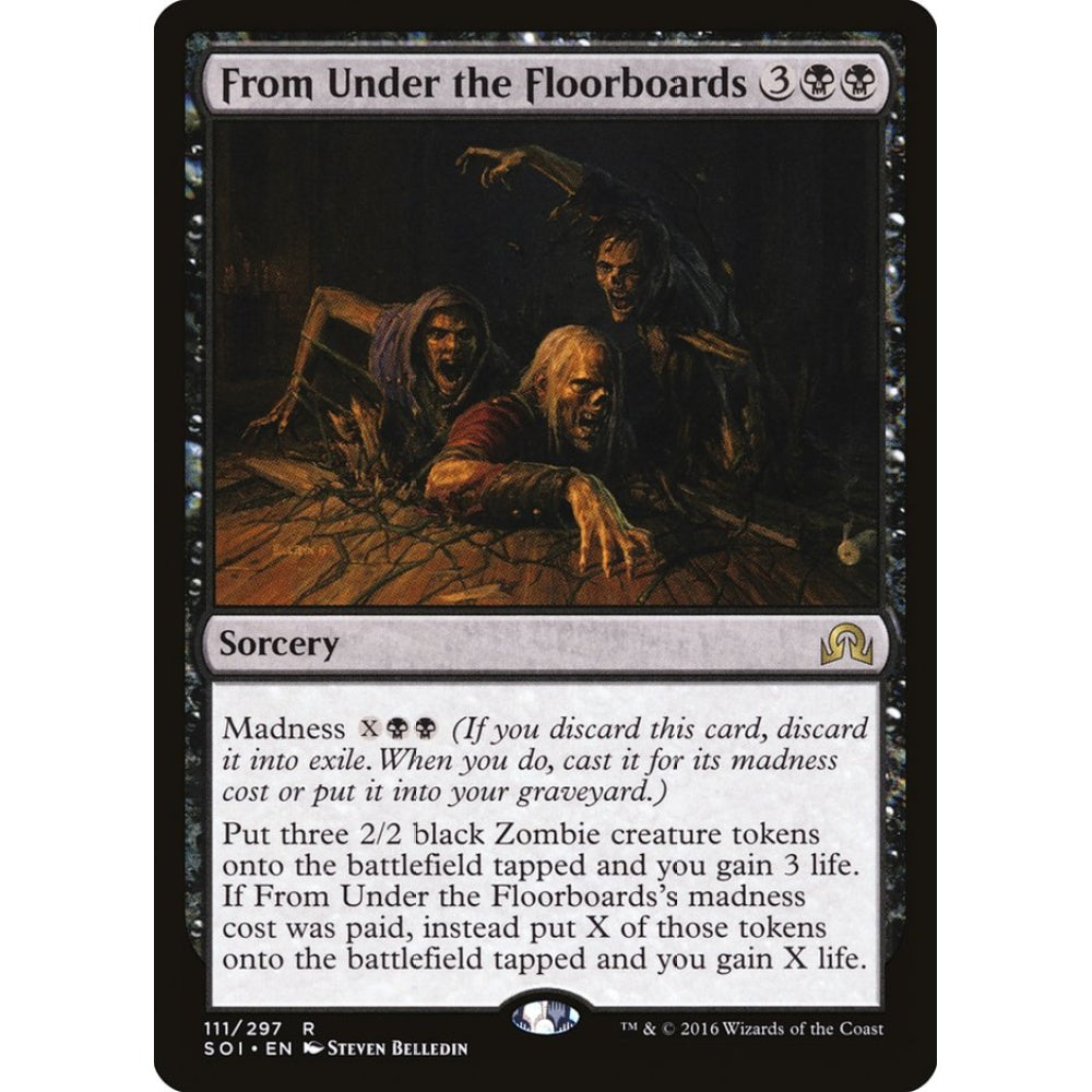From Under the Floorboards rare 111 Magic the Gathering Shadows over Innistrad