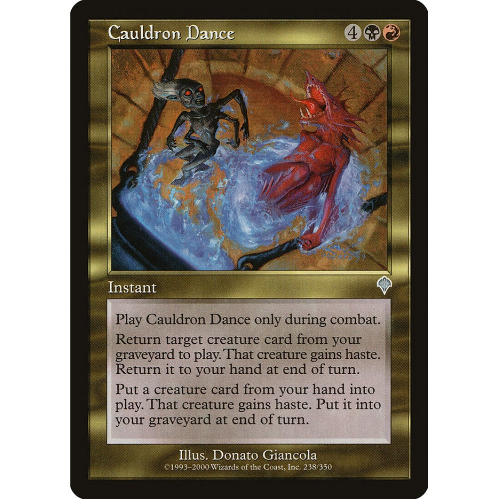 Cauldron Dance uncommon 238 Magic the Gathering Invasion