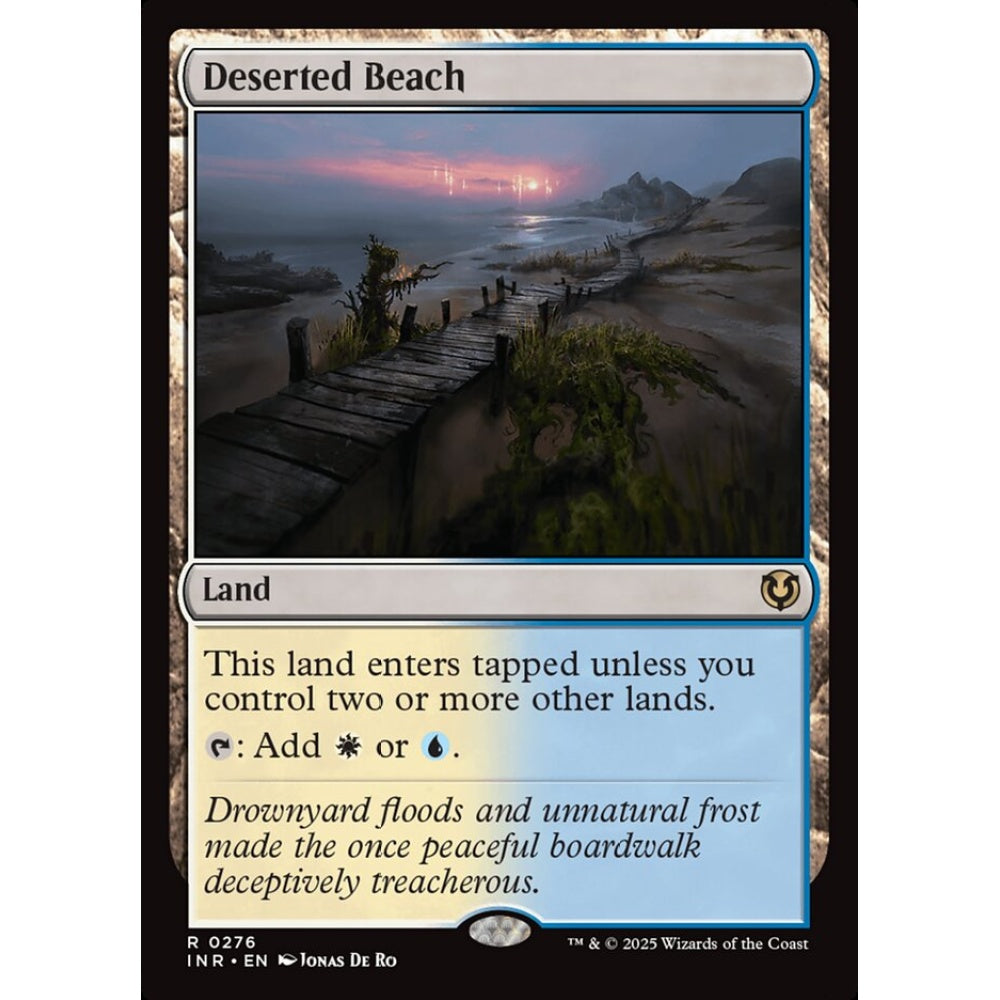 Deserted Beach, 276, rare, Magic: The Gathering, Innistrad Remastered