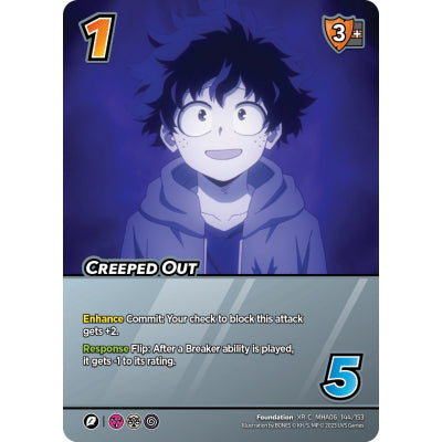 Creeped Out, 144/153, XR-C, UniVersus, MHA06 Jet Burn