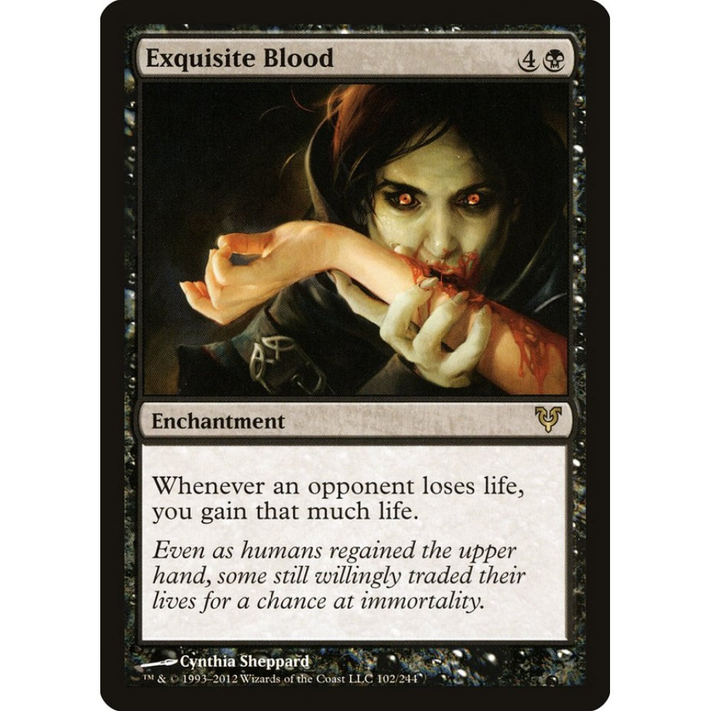 Exquisite Blood rare 102 Magic the Gathering Avacyn Restored