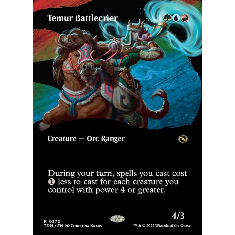 Temur Battlecrier rare 372 Magic the Gathering Tarkir: Dragonstorm
