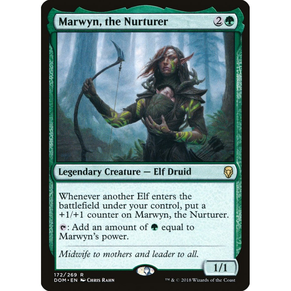 Marwyn, the Nurturer rare 172 Magic the Gathering Dominaria