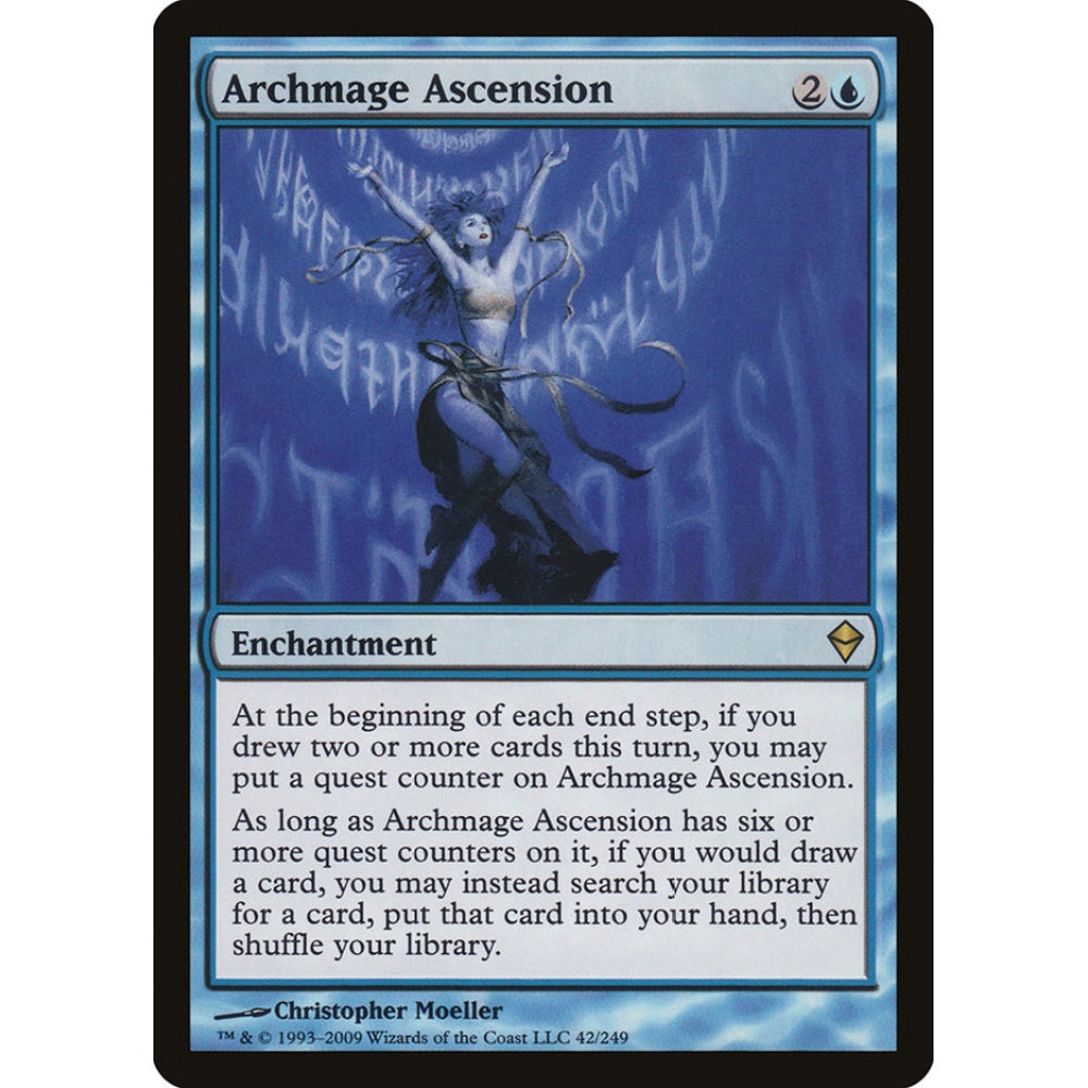Archmage Ascension rare 42 Magic the Gathering Zendikar