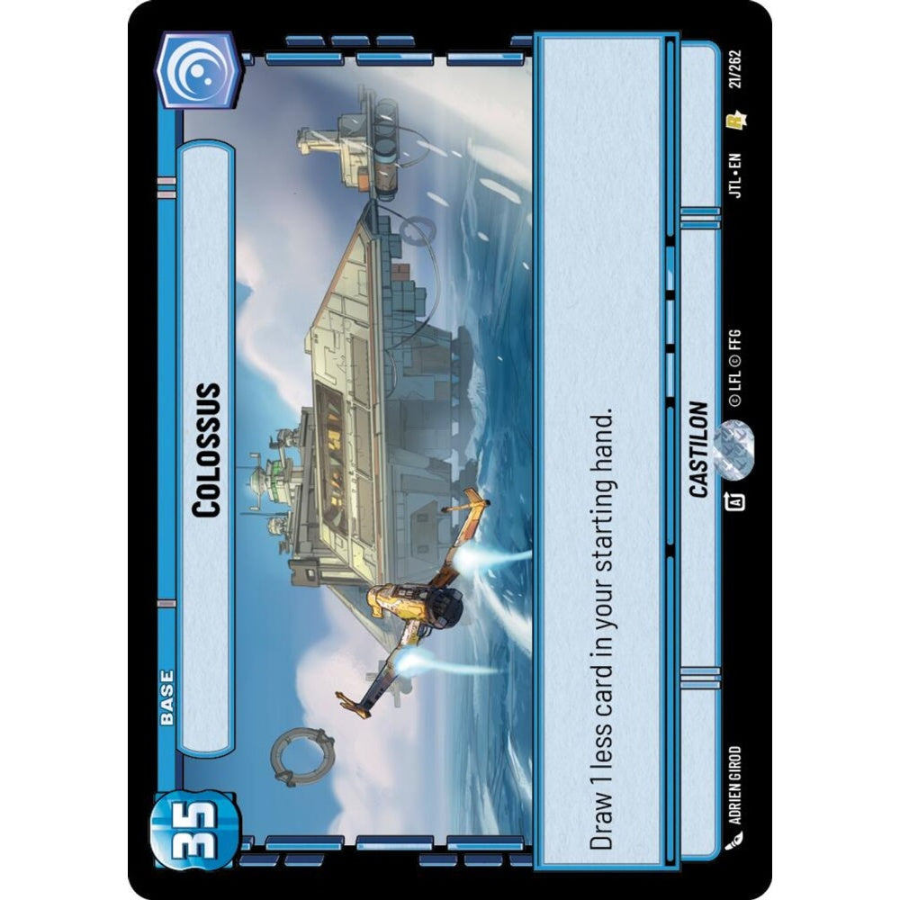 Colossus, R, JTL 021), Star Wars Unlimited