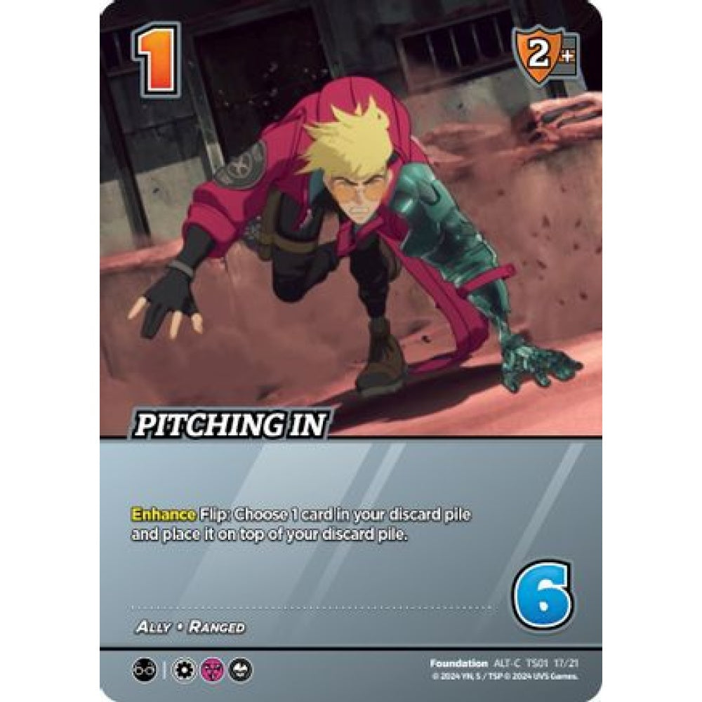 Pitching In, 17/21, C-ALT, UniVersus, Cowboy Bebop & Trigun Stampede