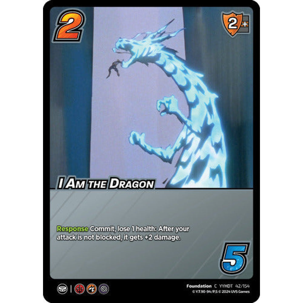 I Am the Dragon, 42/154, C, UniVersus, Yu Yu Hakusho: Dark Tournament