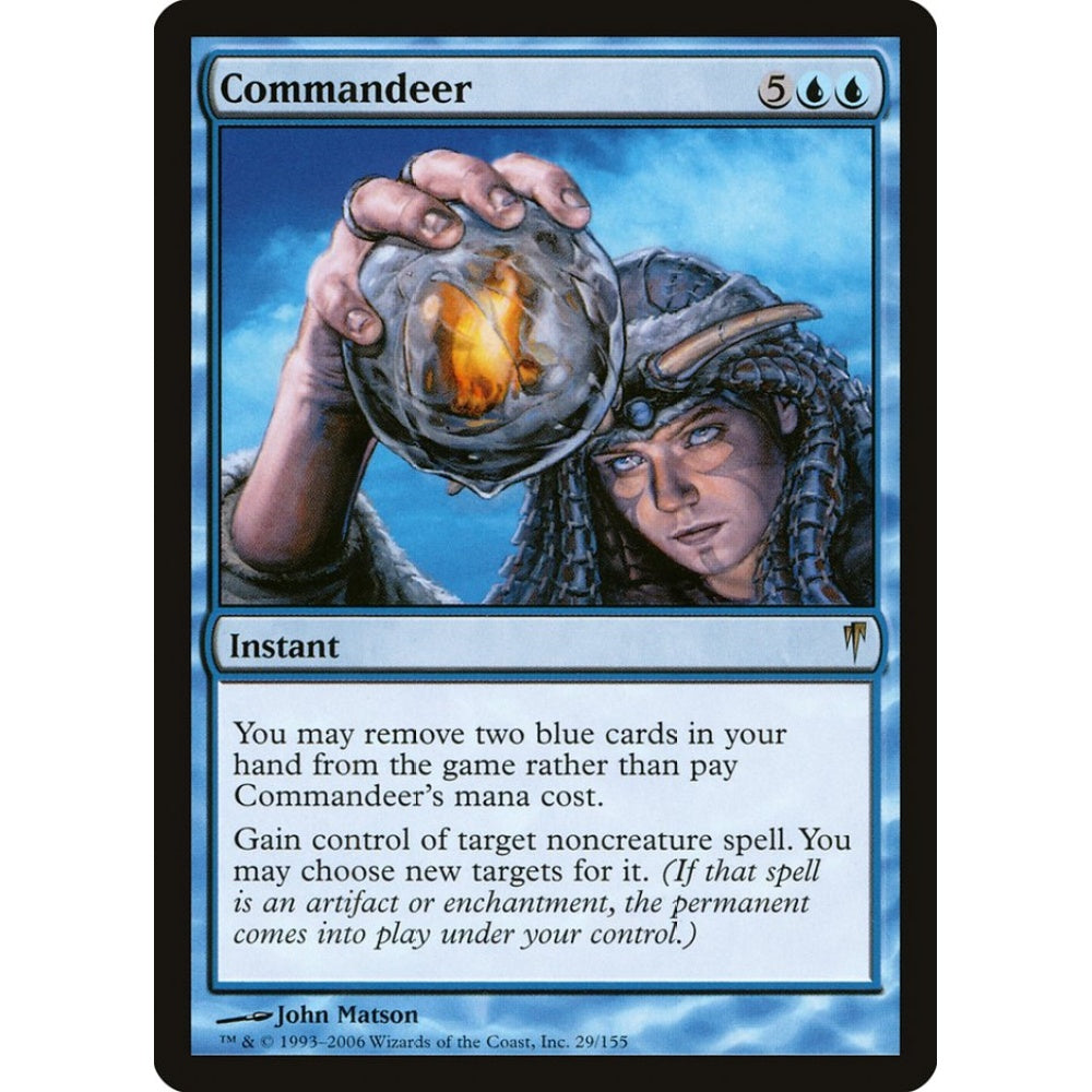 Commandeer rare 29 Magic the Gathering Coldsnap
