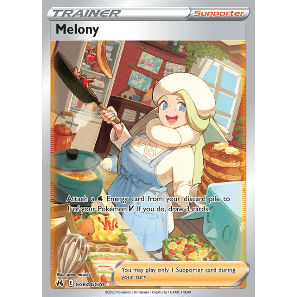 Melony Full Art GG64/GG70 Pokemon Card Game Crown Zenith