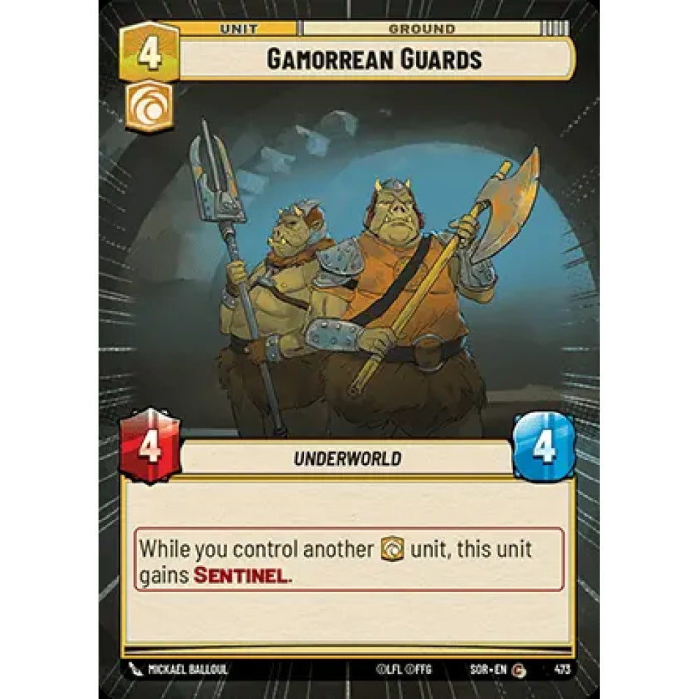 Gamorrean Guards, 473, C, Star Wars Unlimited, Sparks Of Rebellion
