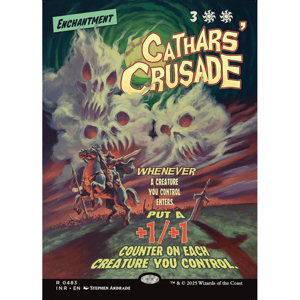 Cathars' Crusade, 483, rare, Magic: The Gathering, Innistrad Remastered