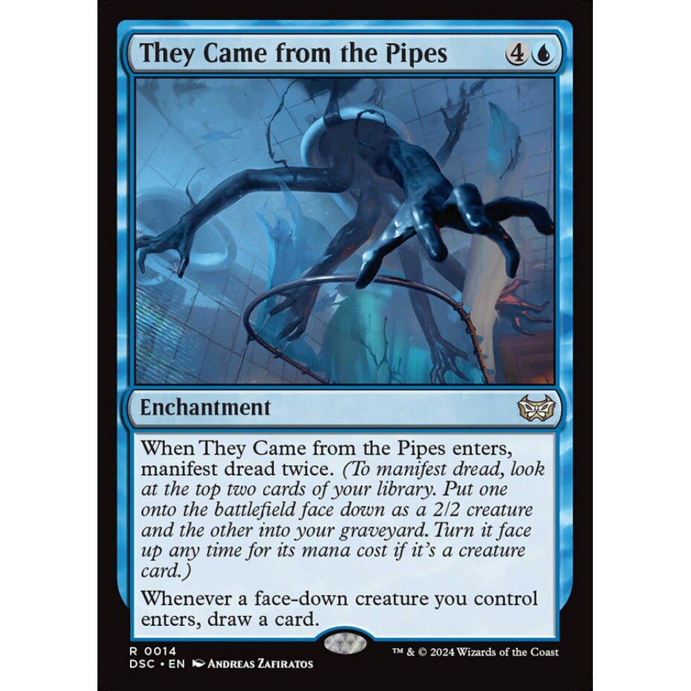 They Came from the Pipes, 14, rare, Magic: The Gathering, Duskmourn: House of Horror