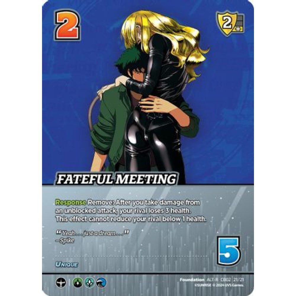 Fateful Meeting, 21/21, R-ALT, UniVersus, Cowboy Bebop & Trigun Stampede