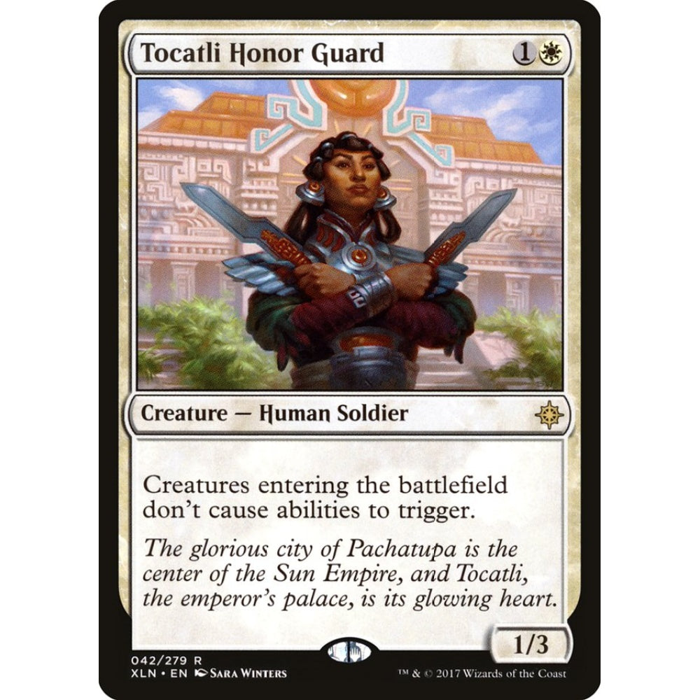 Tocatli Honor Guard rare 42 Magic the Gathering Ixalan