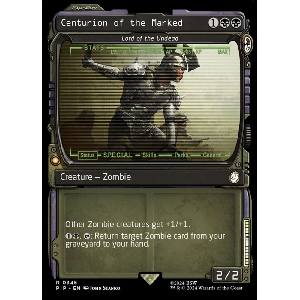 Lord of the Undead rare 345 Magic the Gathering Fallout