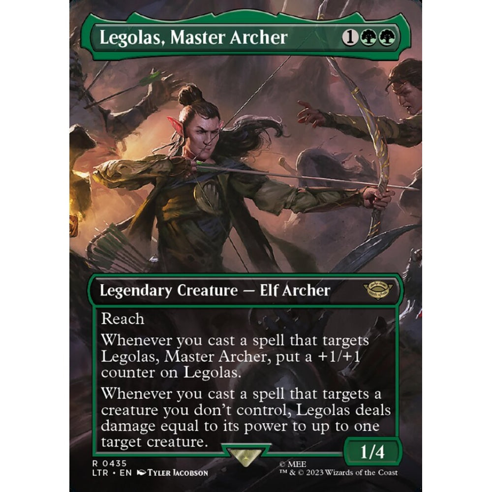 Legolas, Master Archer, rare, 435, Magic the Gathering, The Lord of the Rings: Tales of Middle-earth