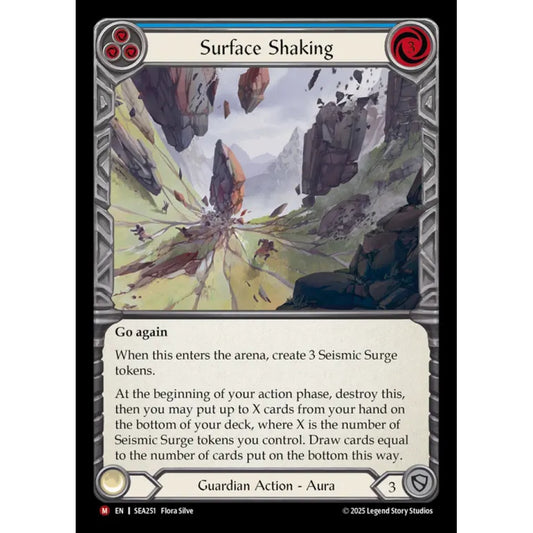 Surface Shaking SEA251 Majestic Flesh & Blood Trading Card Game High Seas in Regular Art