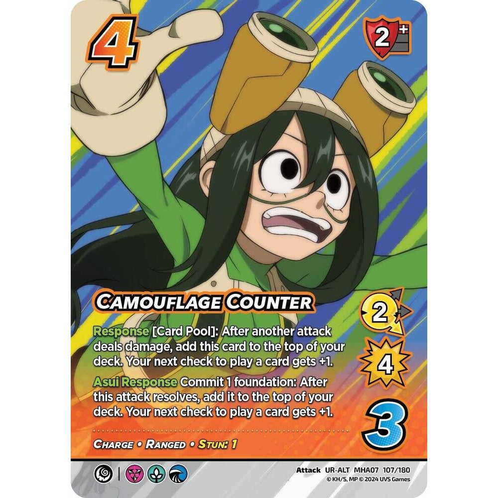 Camouflage Counter, 107/180, MHA07, Universus, Girl Power, nan