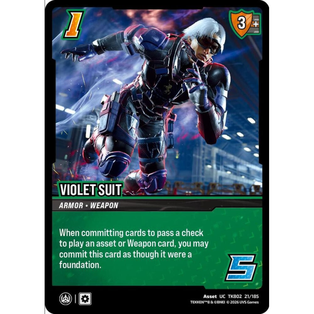 Violet Suit 21/185 TK802 Universus Tekken 8 Asset UC
