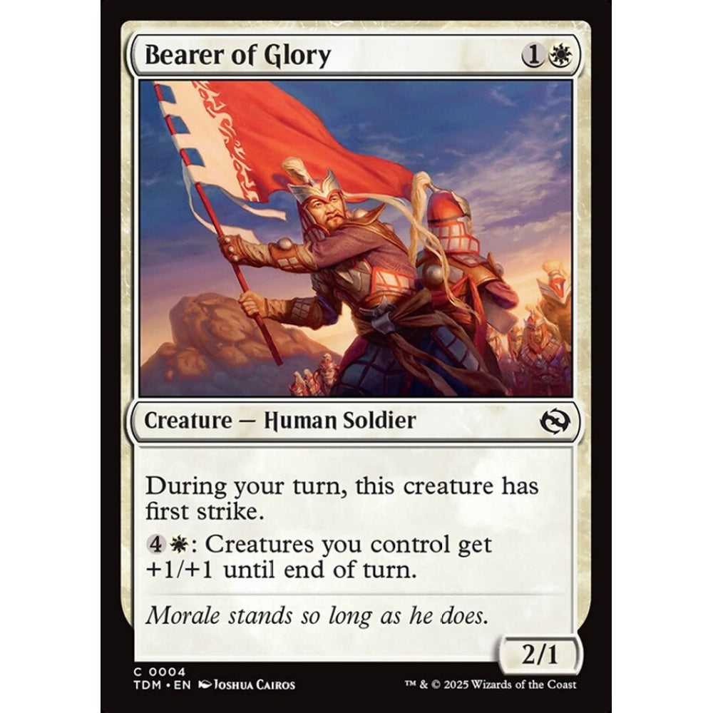 Bearer of Glory common 4 Magic the Gathering Tarkir: Dragonstorm