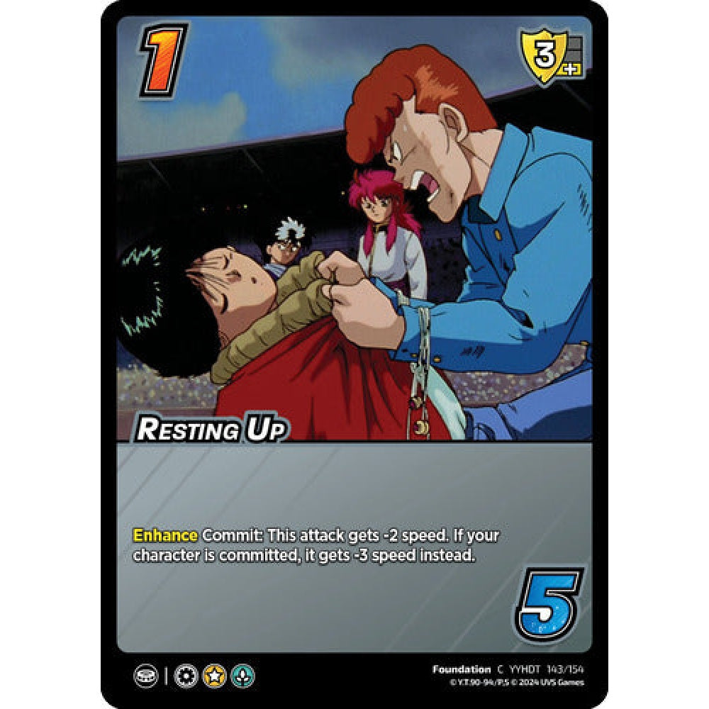 Resting Up, 143/154, C, UniVersus, Yu Yu Hakusho: Dark Tournament