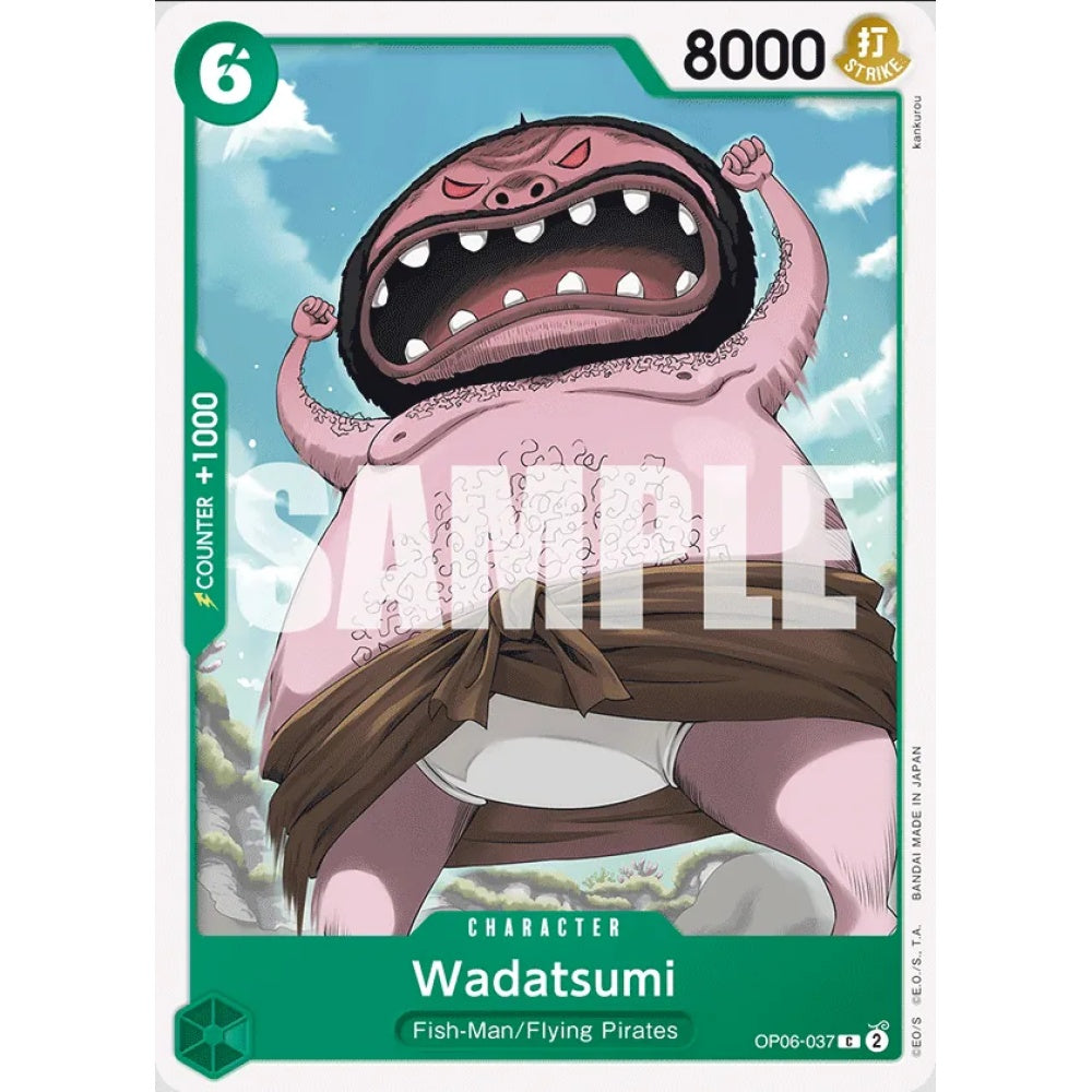 Wadatsumi, OP06-037, Common, One Piece, Wings of the Captain