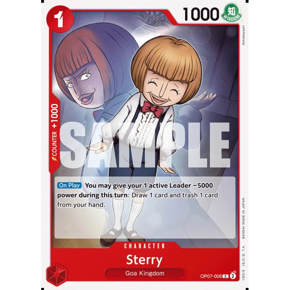 Sterry, OP07-006, Common, One Piece, 500 Years in the Future
