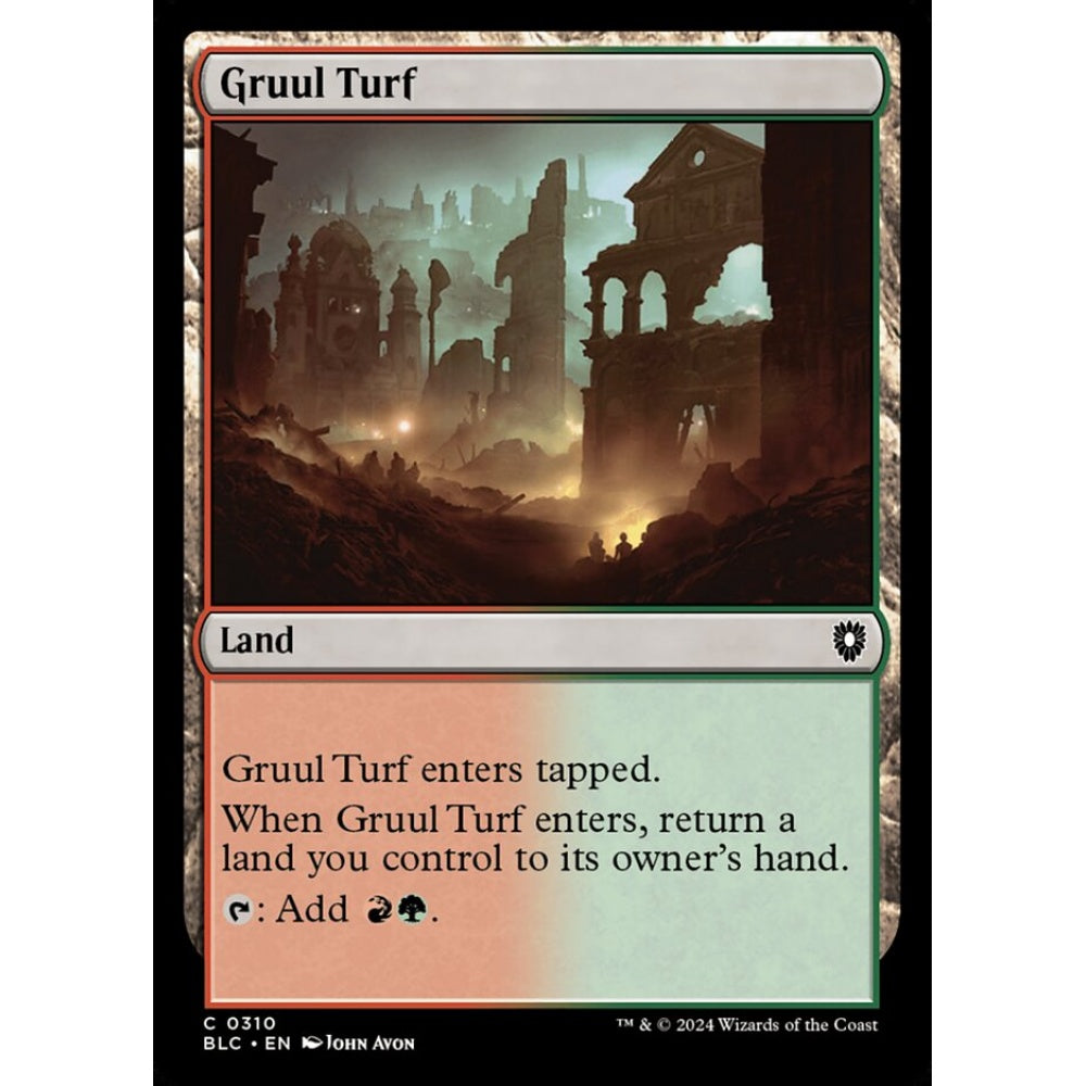 Gruul Turf, 310, common, Magic: The Gathering, Bloomburrow