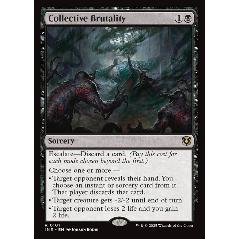 Collective Brutality, 101, rare, Magic: The Gathering, Innistrad Remastered