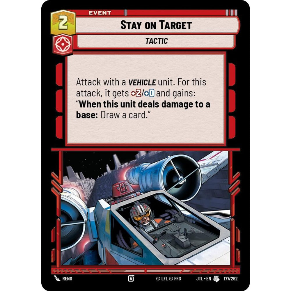 Stay on Target, U, JTL 177), Star Wars Unlimited