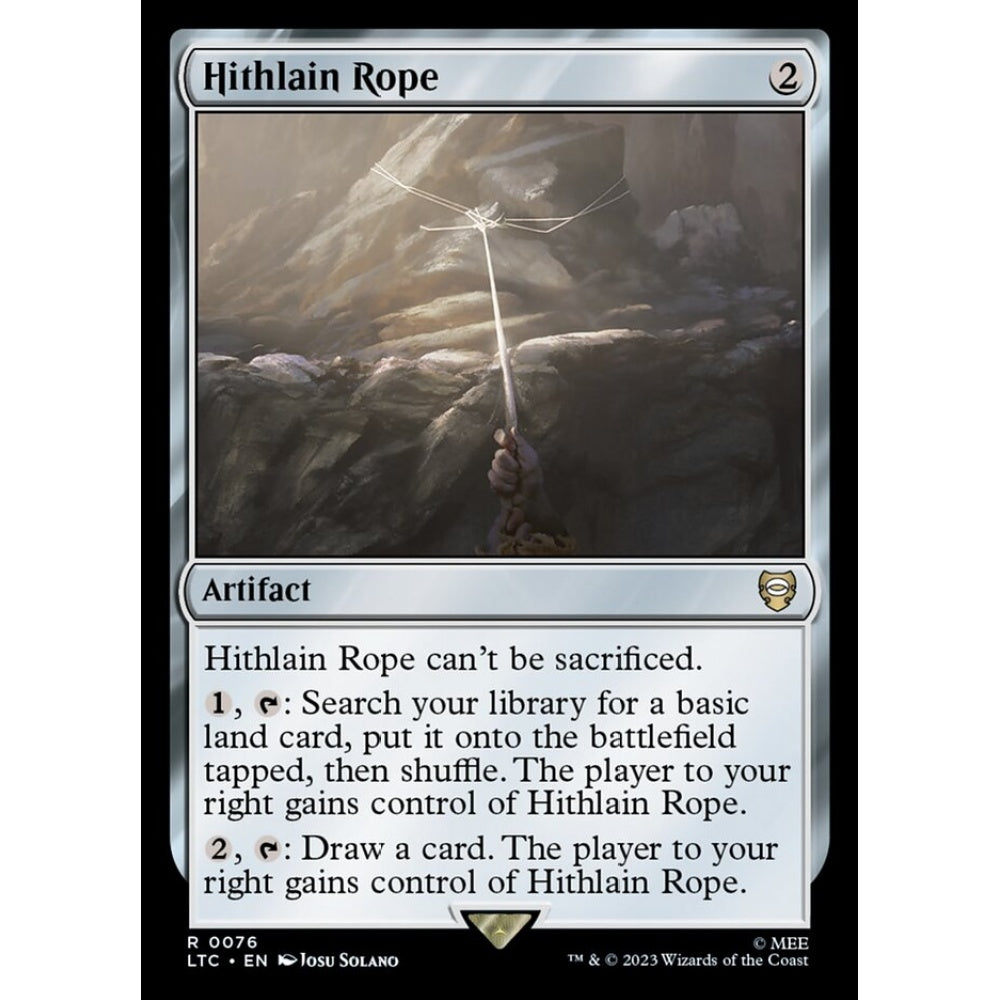 Hithlain Rope, rare, 76, Magic the Gathering, Tales of Middle-earth Commander