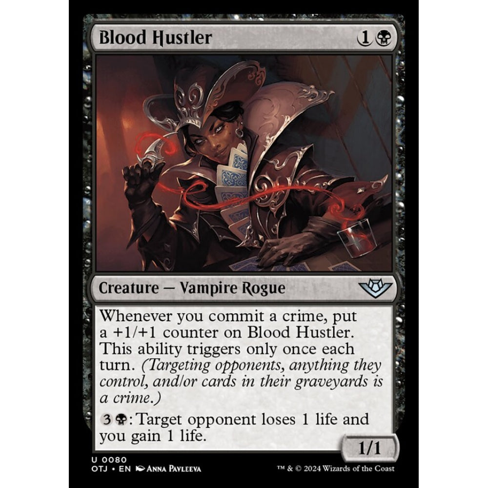 Blood Hustler, 80, uncommon, Magic: The Gathering, Outlaws of Thunder Junction