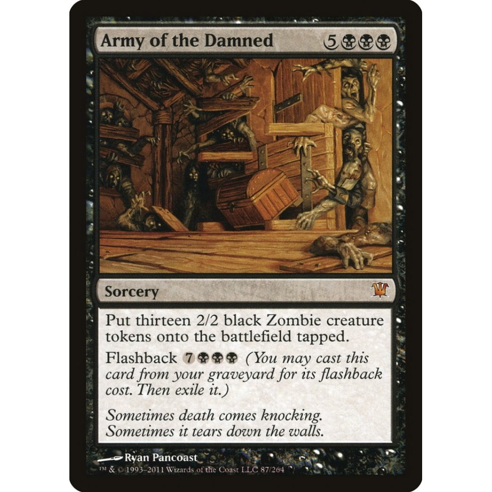 Army of the Damned mythic 87 Magic the Gathering Innistrad
