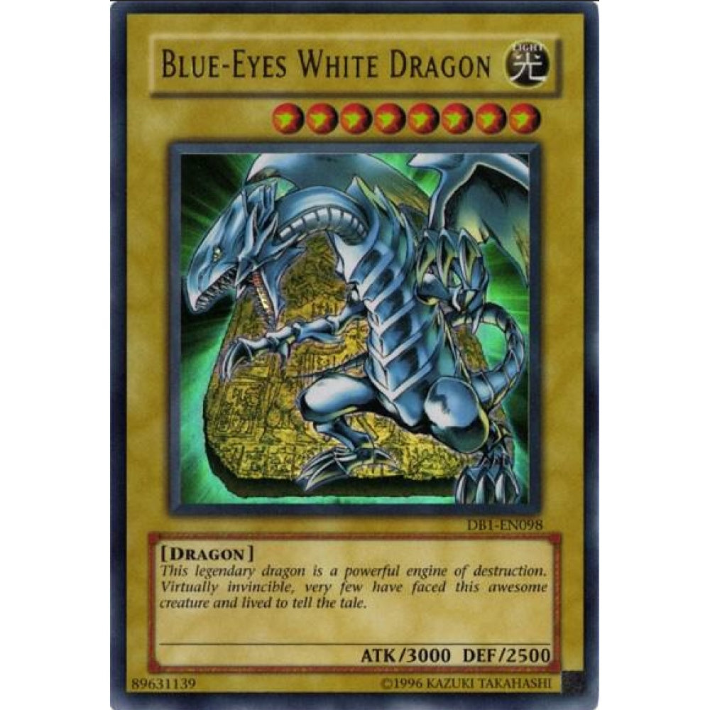 Blue-Eyes White Dragon DB1-EN098 Ultra Yu-Gi-Oh Dark Beginning 1