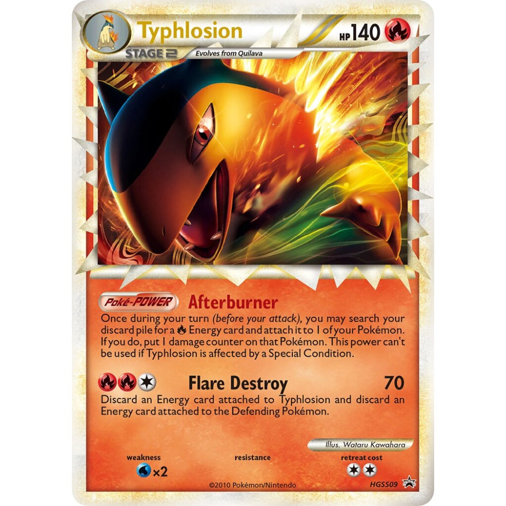 Typhlosion Promo HGSS09 Pokemon Card Game HeartGold & SoulSilver Promos