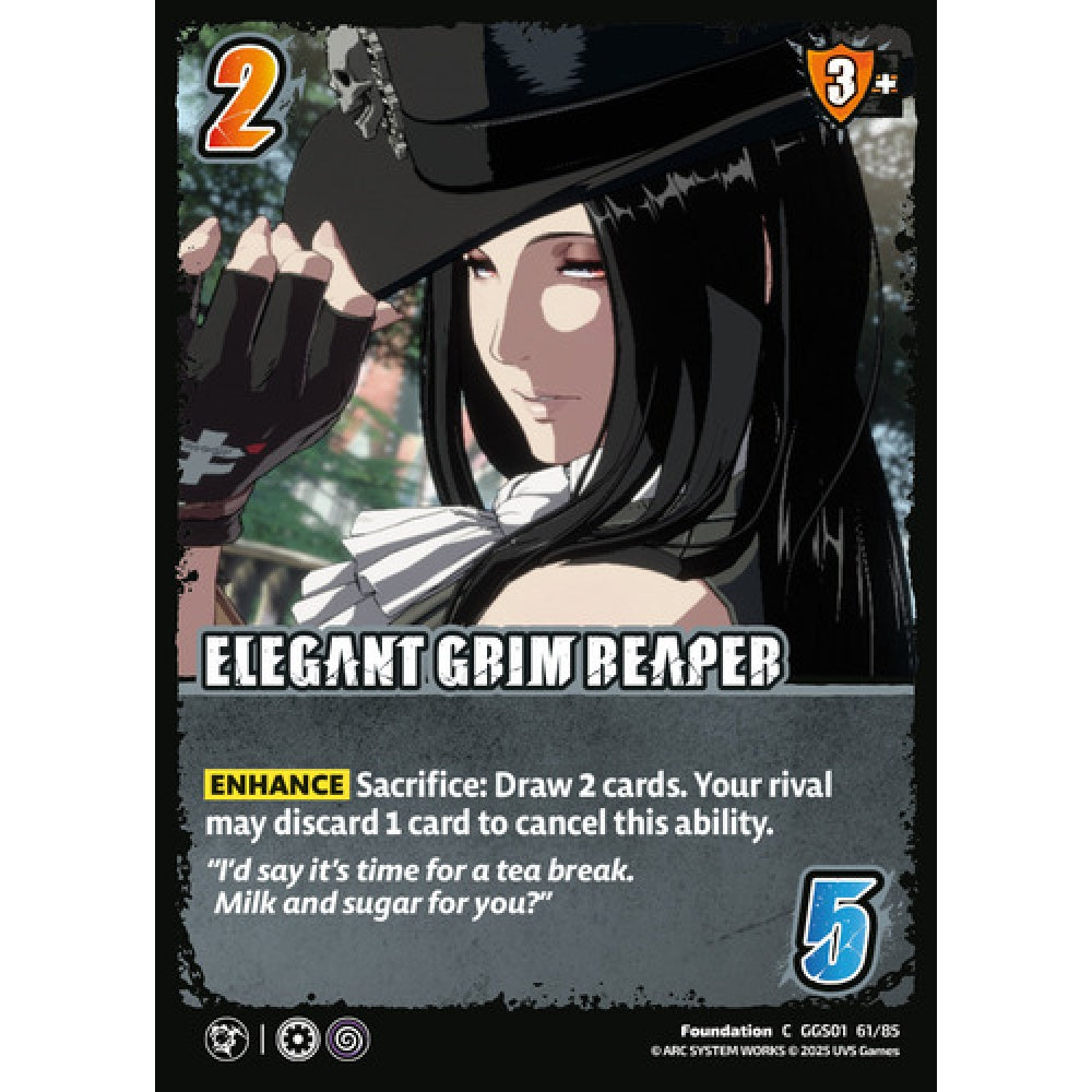 Elegant Grim Reaper 61/85 Universus Card Game Guilty Gear -Strive- C Non-Foil