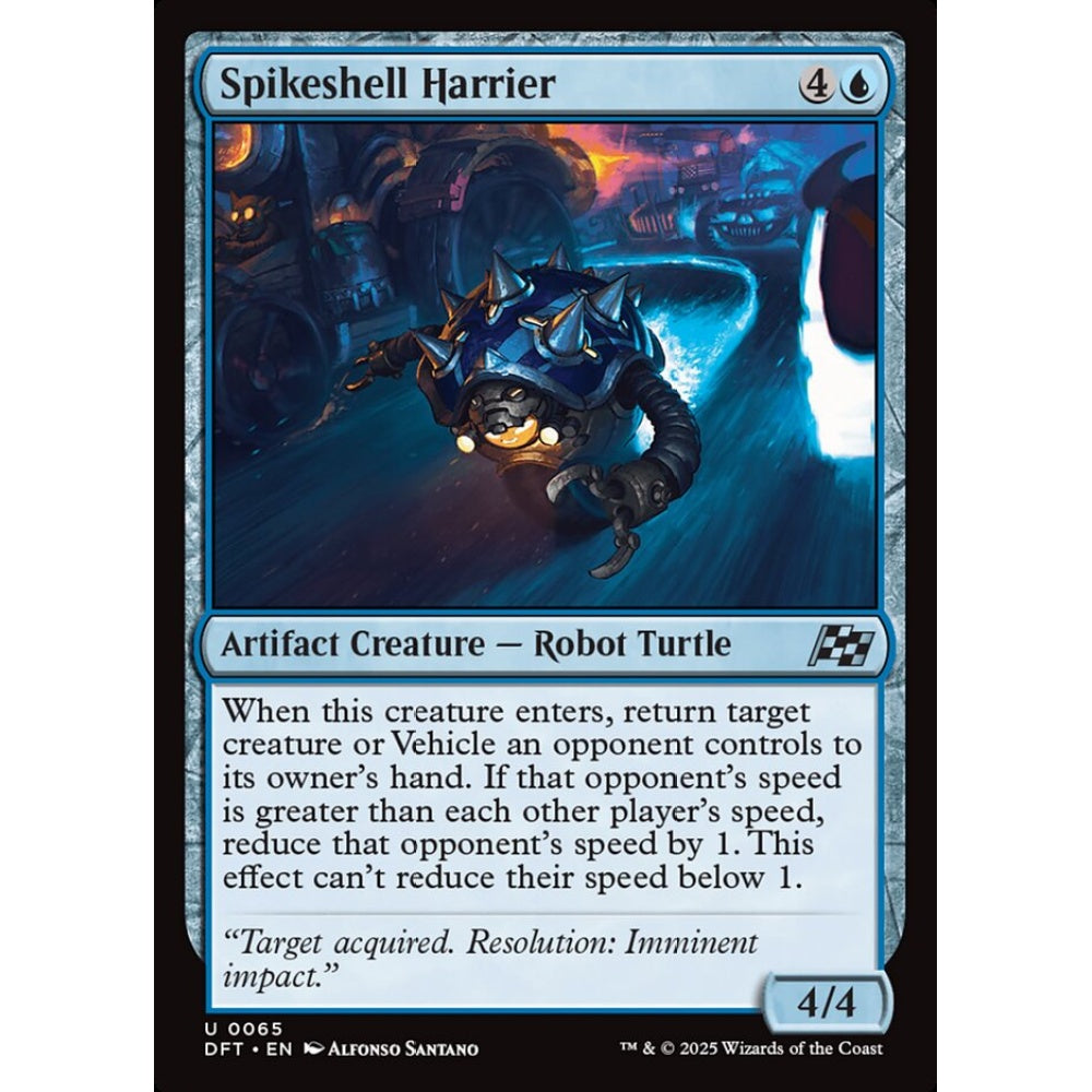Spikeshell Harrier, 65, uncommon, Magic: The Gathering, Aetherdrift