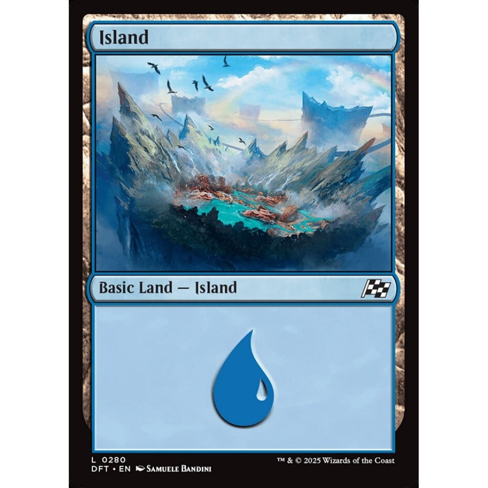 Island, 280, common, Magic: The Gathering, Aetherdrift