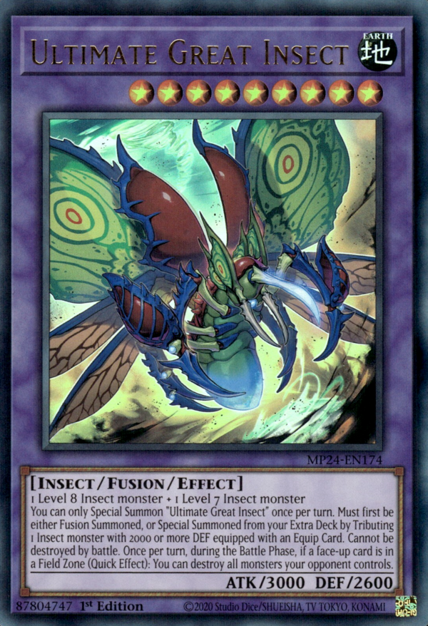 Ultimate Great Insect PHHY-EN035 Super Super Rare Yu-Gi-Oh Photon Hypernova in Art