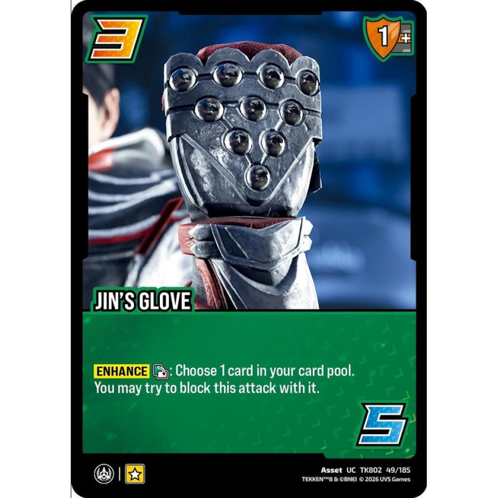 Jin's Glove 49/185 TK802 Universus Tekken 8 Asset UC