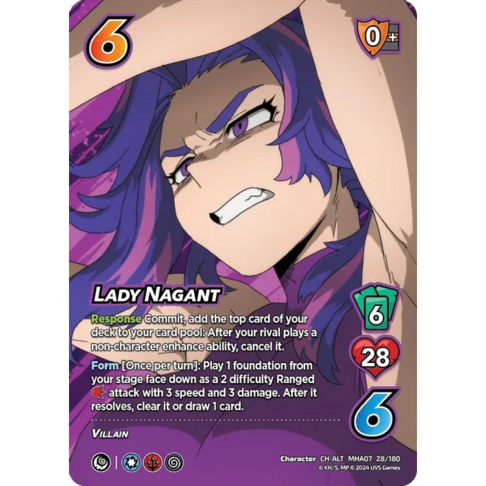Lady Nagant, 28/180, CH-ALT, UniVersus, MHA07 Girl Power