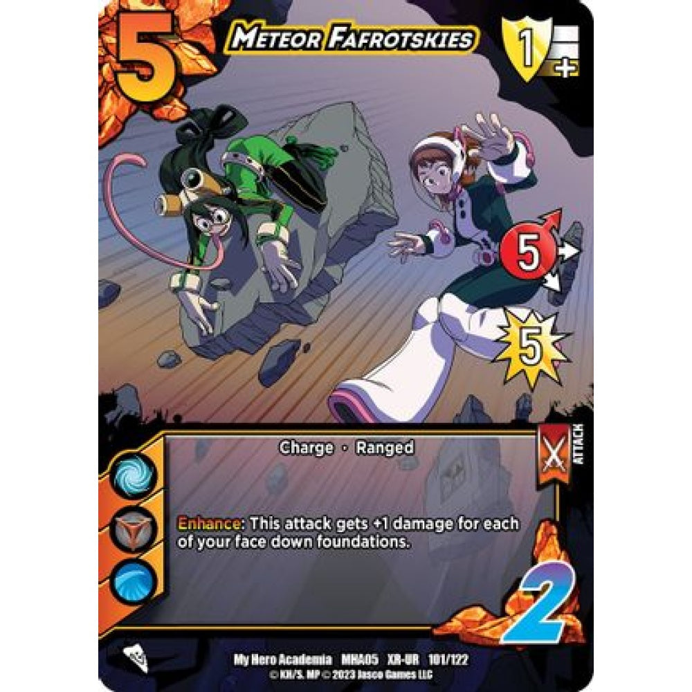 Meteor Fafrotskies, 101/122, XR-UR, UniVersus, MHA05 Undaunted Raid