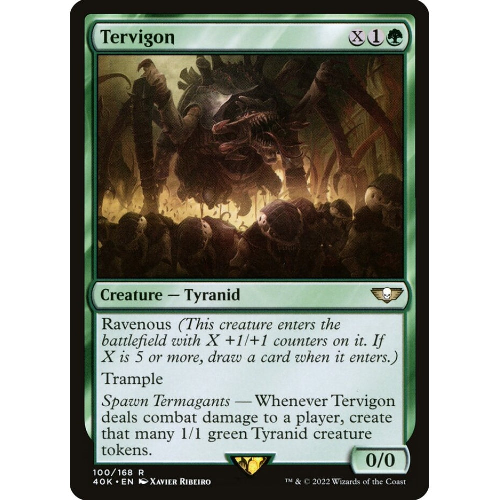 Tervigon rare 100 Magic the Gathering Warhammer 40,000 Commander