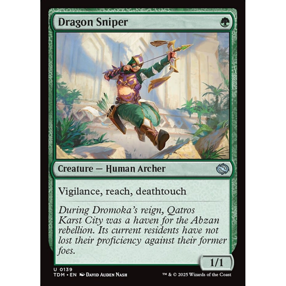 Dragon Sniper uncommon 139 Magic the Gathering Tarkir: Dragonstorm