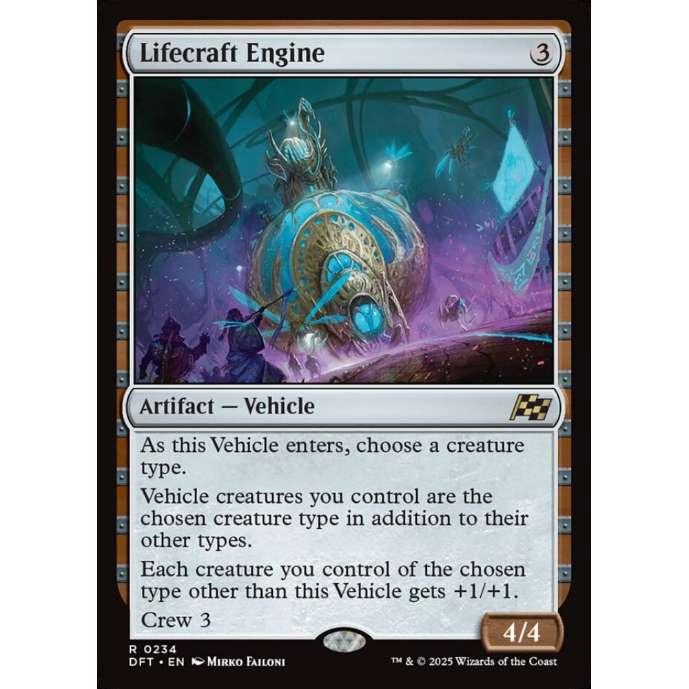 Lifecraft Engine, 234, rare, Magic: The Gathering, Aetherdrift