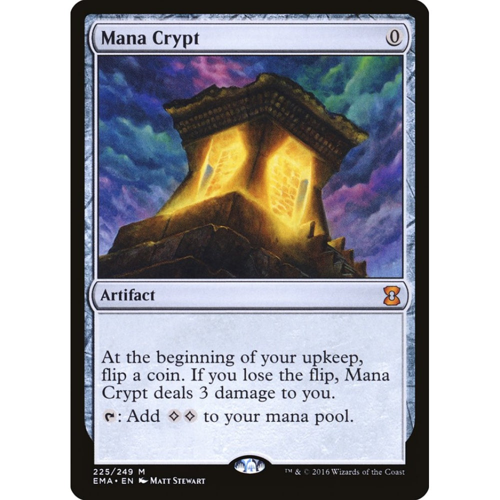 Mana Crypt mythic 225 Magic the Gathering Eternal Masters
